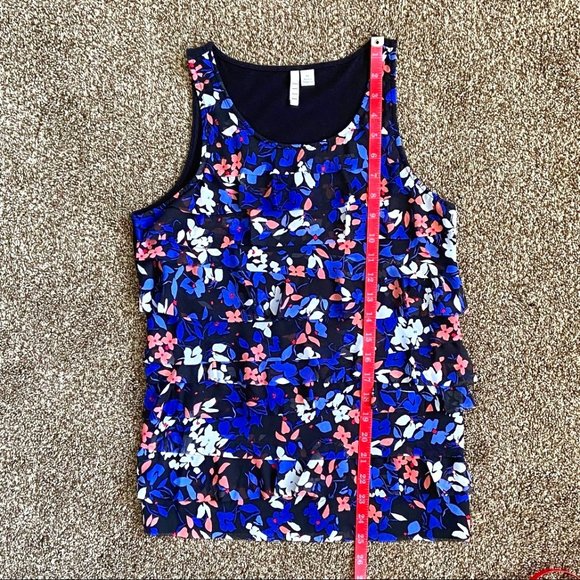 Elle MC floral ruffle top  XS - Picture 4 of 4